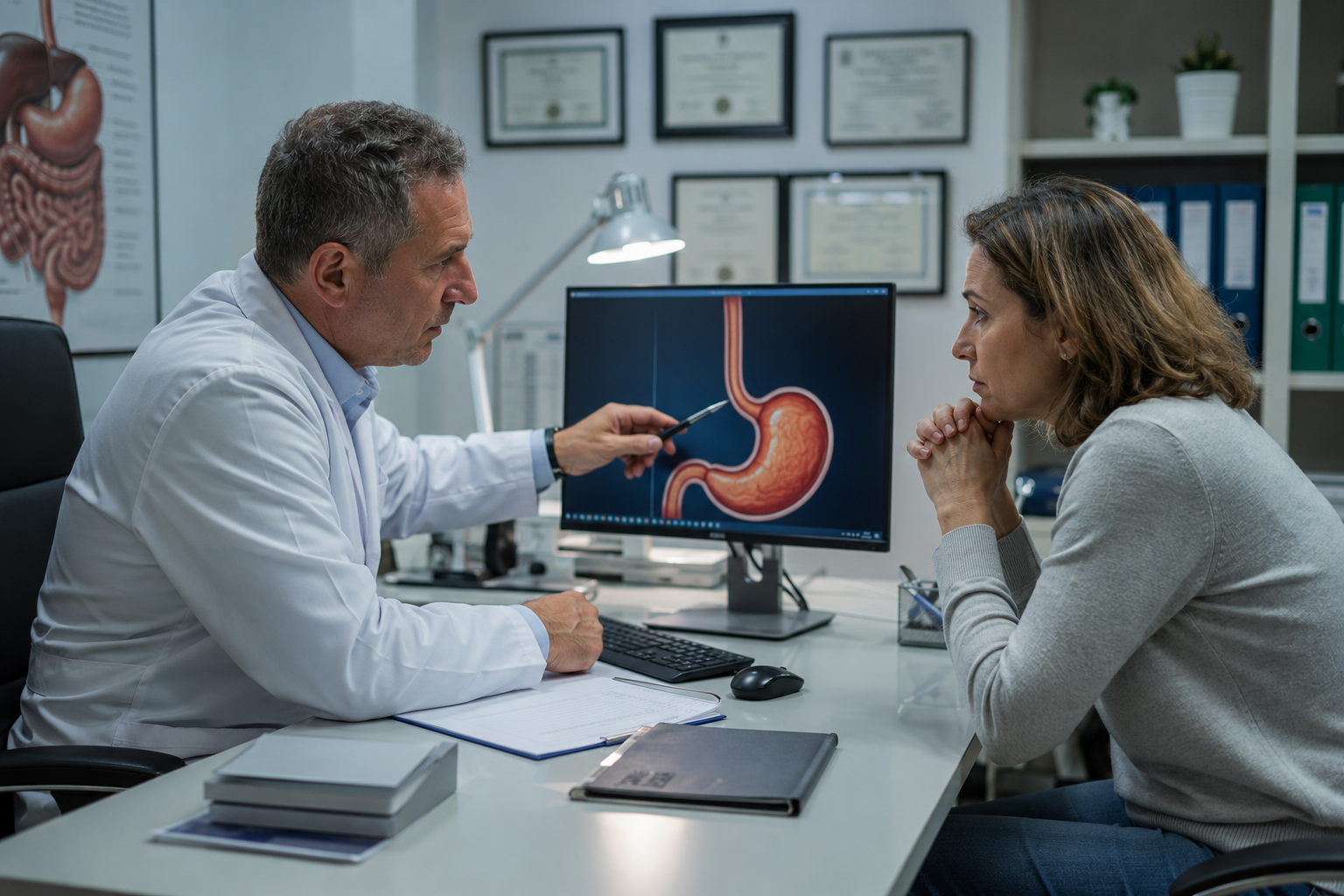Consulto medico gastroenterologico